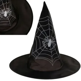 kapelusz-czarownicy-wiedzmy-halloween-przebranie-czarny-z-pajeczyna-stroj
