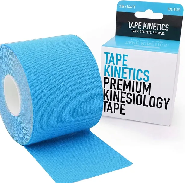 TAŚMA TEJP KINESIOTAPING TAPE TEJPY PLASTRY MOCNA 5m NA KOLANO TWARZ BARK