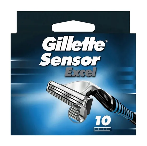 GILLETTE SENSOR EXCEL OSTRZA DO MASZYNKI 10SZT