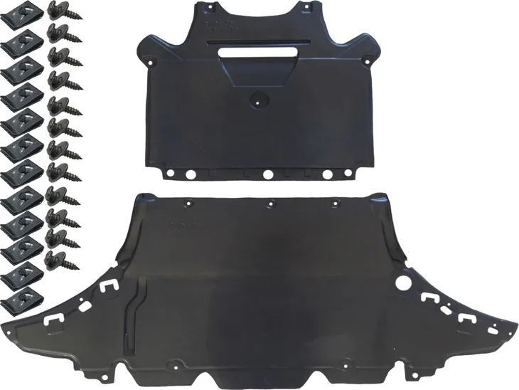 Osłona dolna silnika Audi A4 B8 A5 8K0863821AF HDPE + SPINKI