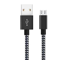 kabel-pleciony-przewod-szybkie-ladowanie-micro-usb-3m-sznurek-oplot-czarny