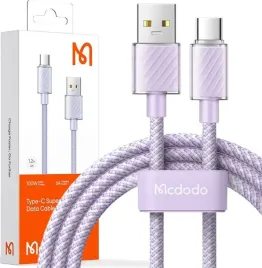 kabel-mcdodo-dichromatic-ca-3655-usb-a-usb-c-6a-100w-2-m-fioletowy