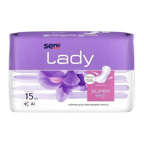 Wkładki urologiczne Seni Lady Super 15 sztuk