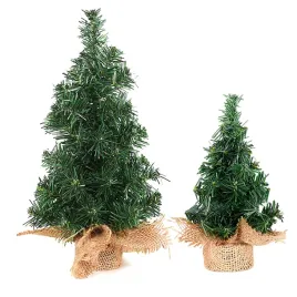 choinka-mini-sztuczna-20-30-cm-2-szt-stolowa-zielona-podstawa-jutowa