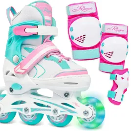 zestaw-raven-rolki-lia-mint-34-37-ochraniacze-verba-mint-pink-m