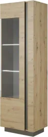 witryna-wysoka-arco-b-witryna-60cm-dab-artisan-grafit