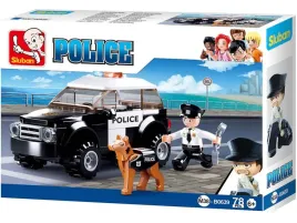 klocki-sluban-policja-samochod-pies-kajdanki-radiowoz-78-elementow
