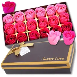 sztuczne-roze-flower-box-mydlane-kwiaty-18szt-prezent-dekoracyjne-rozowe