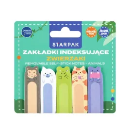 zakladka-indeksujaca-mix-wzorow-5kol-zwierzaki-zebra-starpak-562592