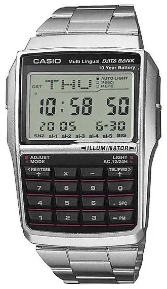Zegarek Casio Databank DBC-32D-1AES (37 mm)