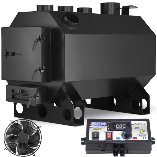 Piec z nadmuchem nadmuchowy grzewczy OKTAGON 45kW