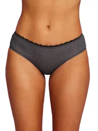 esprit-czarne-majtki-figi-wzor-zt2-xxl