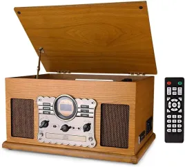 gramofon-retro-dl-179bd-radio-bluetooth-kaseta-winyl-usb-sd-pilot-drewniany
