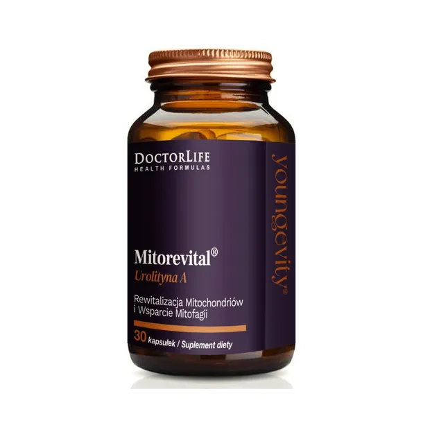 DOCTOR LIFE MitoRevital Urolityna A 250mg 30 kapsułek