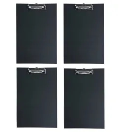 podkladka-do-pisania-z-klipsem-a4-deska-clipboard-czarna-4-sztuki