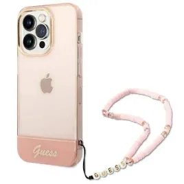 guess-translucent-pearl-strap-etui-iphone-14-pro-max-rozowy