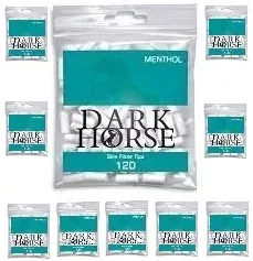 filtry-do-papierosow-dark-horse-menthol-6mm-120szt-x-10