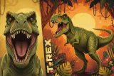 trefl-puzzle-100-elementow-t-rex-stan-nowy