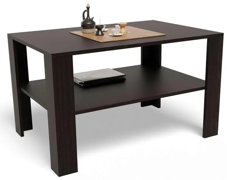 Ława stolik kawowy 100x68 EX3 wenge z półką