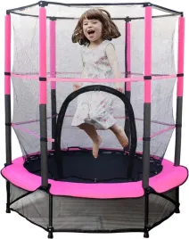 trampolina-dziecieca-maycoly-srednica-140-cm-z-siatka-do-domu-ogrodu-rozowa