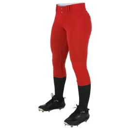 spodnie-softballowe-champro-damskie-xl-scarlet-czerwone