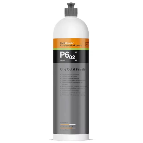 Koch Chemie One Cut & Finish P6.02 1L Usuwa zarysowania i zabezpiecza lakie