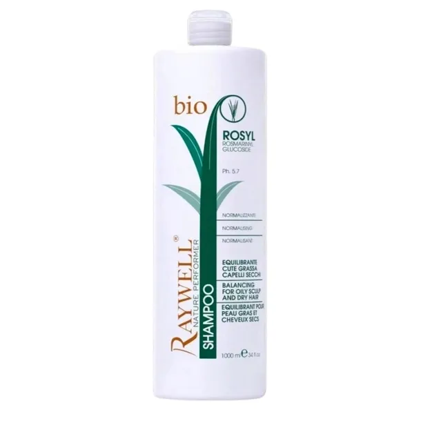 RAYWELL BIO ROSYL SZAMPON NORMALIZUJĄCY DO WŁOSÓW PRZETŁUSZCZAJĄCYCH 1000ML