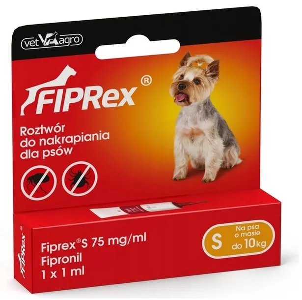 VETAGRO FIPREX SPOT ON S DO 10 KG 1 SZT