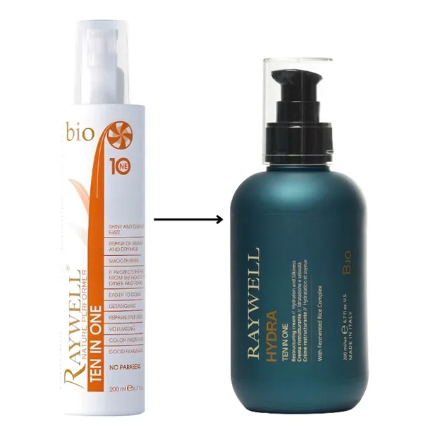 RAYWELL BIO ODŻYWKA TERMOOCHRONNA DO WŁOSÓW W SPRAYU 10W1 TEN IN ONE 200ML