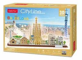 puzzle-3d-cityline-barcelona