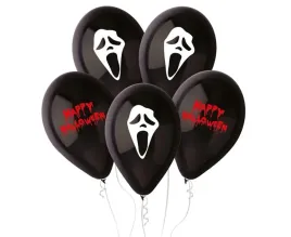 balony-lateksowe-halloween-czarne-krzyk-gemar-30cm-12-5szt