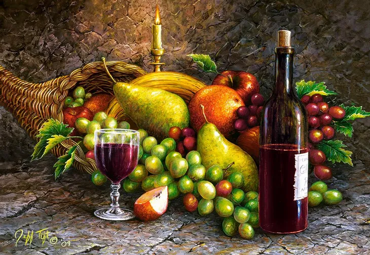 puzzle-1000-fruit-and-wine-castor