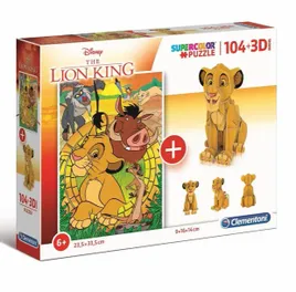 puzzle-104-3d-model-krol-lew
