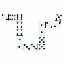 domino-biale
