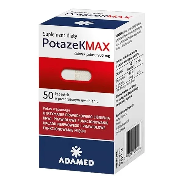 Potazek Max 50 kapsułek