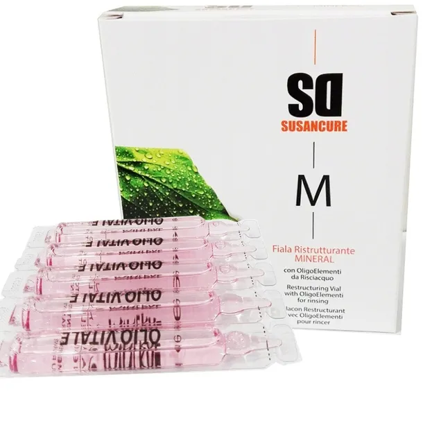 SUSAN DARNELL MINERAL FIALA AMPUŁKI REGENERUJĄCE DO WŁOSÓW 10 x 10ML