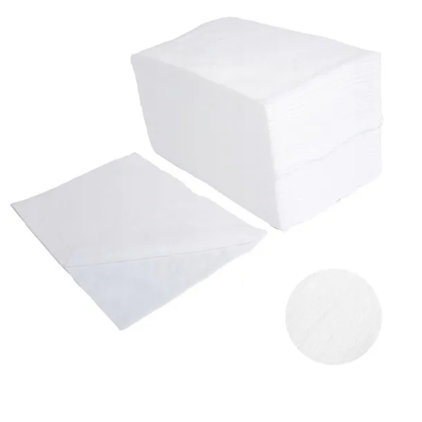 RĘCZNIK FRYZJERSKI Z WŁÓKNINY BASIC EXTRA GŁADKI 70CMx50CM 100 SZT.