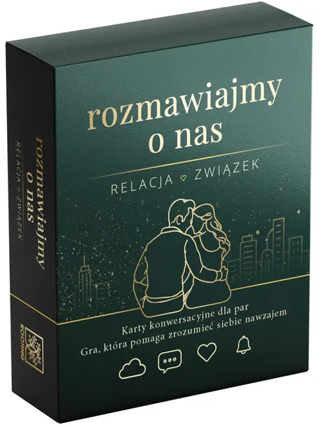 ROZMAWIAJMY O NAS - RELACJA I ZWIĄZEK rozmowy prezent DLA PAR XXL 110 kart