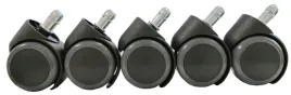 kolka-gumowe-szare-do-fotela-obrotowego-5szt-komplet-fi11
