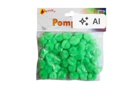 pompony-kolorowe-zielone-50-szt-shan-sp12