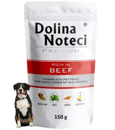 dolina-noteci-premium-mokra-karma-dla-psa-wolowina-saszetka-150g