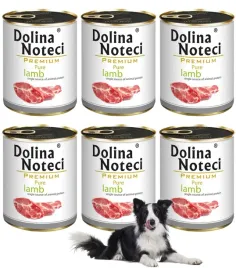 dolina-noteci-premium-pure-mokra-karma-dla-psa-jagniecina-6-x-800g