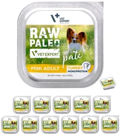 raw-paleo-pate-mini-adult-turkey-pasztet-dla-psow-doroslych-indyk-12-x-150g