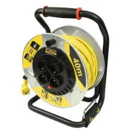 stanley-przedluzacz-bebnowy-40m-4-gniazda-ip20-kabel-na-bebnie