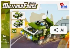 klocki-militaria-3w1-pojazd-wojskowy-180-elementow