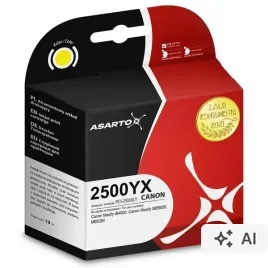 tusz-asarto-canon-2500yx-1520str-yellow