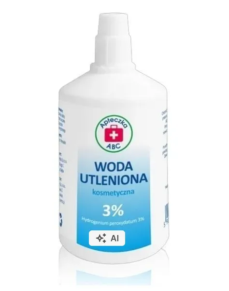 Woda utleniona kosmetyczna 3%, 100 ml (Apteczka ABC)