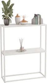 konsola-metalowa-toaletka-stolik-polka-stojaca-loft-biala-matowy-60x20h78