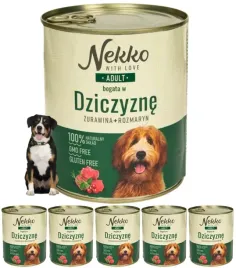 nekko-mokra-karma-dla-psa-dziczyzna-rozmaryn-6-x-800g