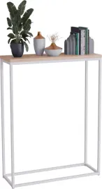 nowoczesna-konsola-przedpokoj-loft-waska-60x20h80-biala-dab-artisan